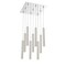 Z-Lite Forest 9 Light Island/Billiard, Chrome & Brushed Nickel 917MP12-BN-LED-9SCH - alternate 1